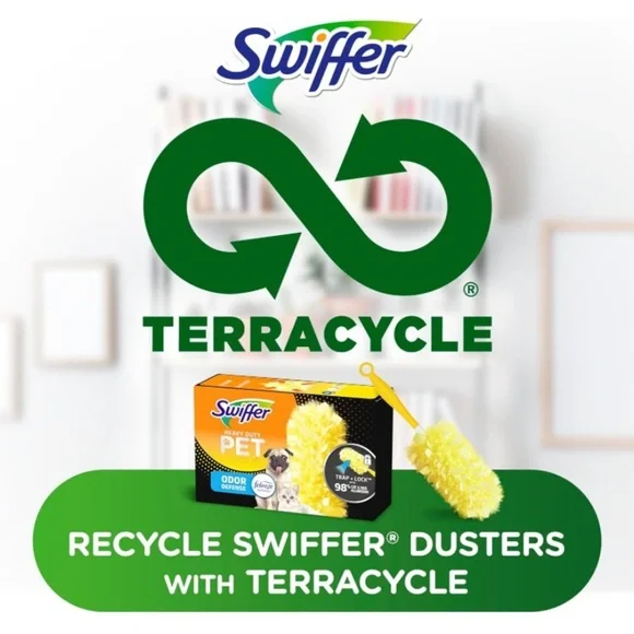 Swiffer Duster Pet Heavy Duty Refills with Febreze Odor Defense, 3Count Lot of 2 - Picture 5 of 5